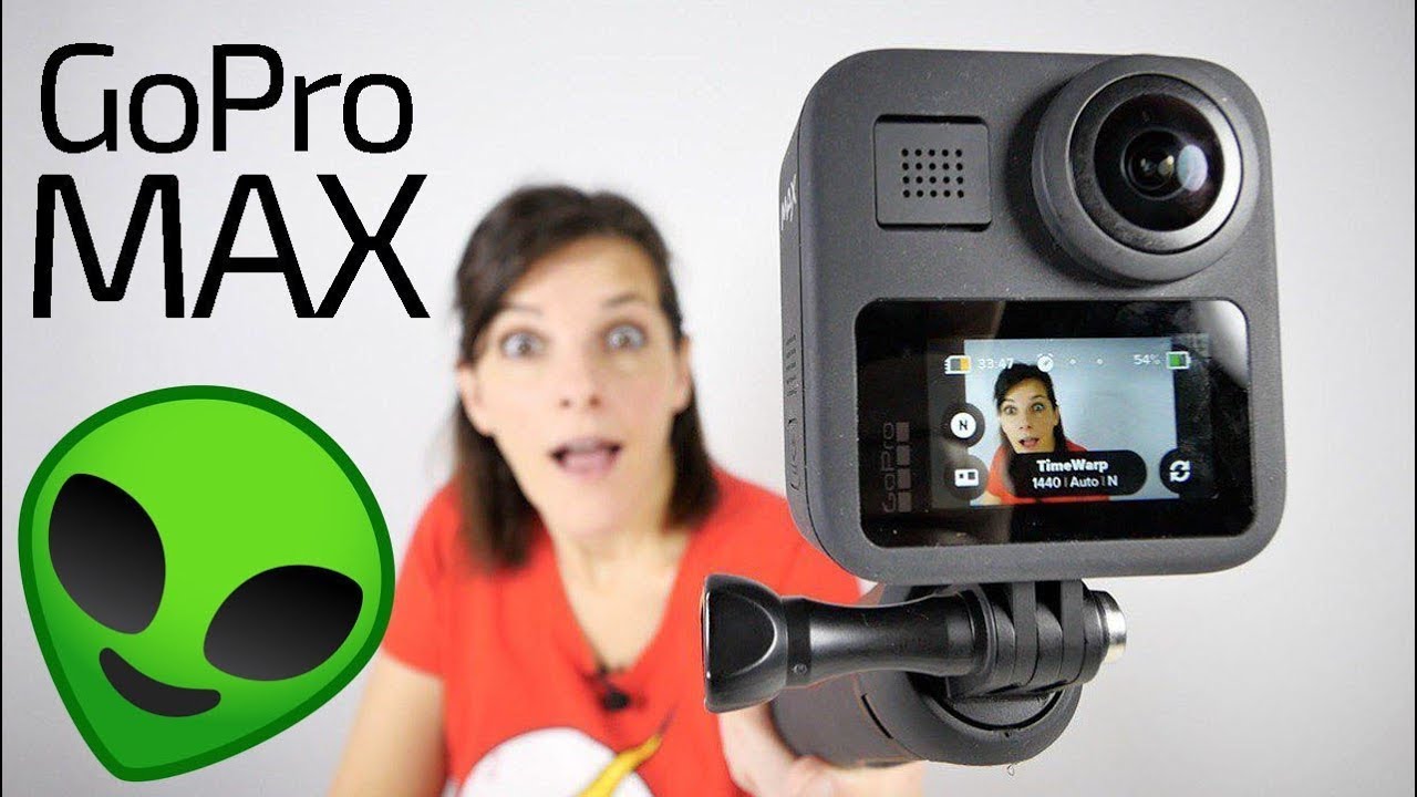 GoPro MAX -INCREÍBLE Action Cam 360-