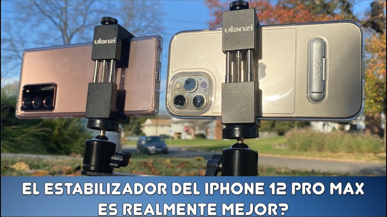 ES REALMENTE MEJOR EL ESTABILIZADOR EN EL IPHONE 12 PRO MAX?
