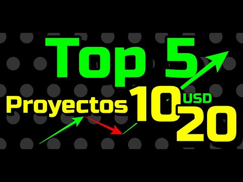 Top 5 "Proyectos entre 10-20 usd" en Crypto 🚀 !!!