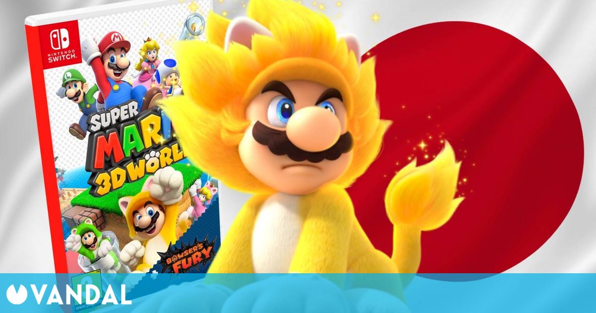 Super Mario 3D World + Bowser’s Fury se estrena en Japón con más de 250.000 unidades vendidas