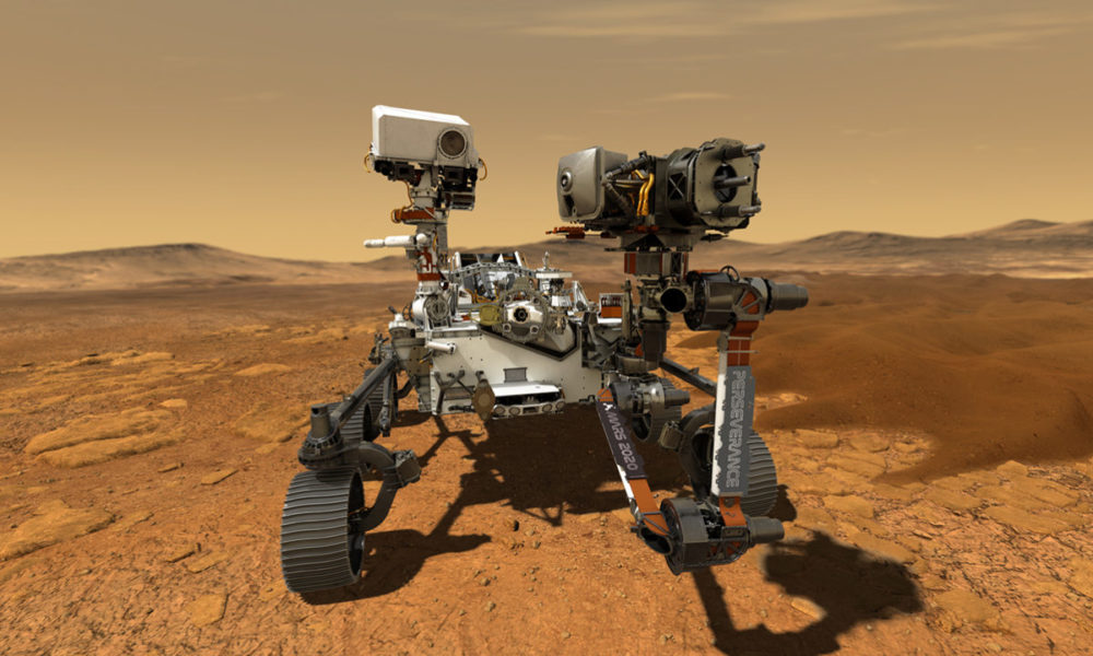 Mars Perseverance ya está en Marte: primera imagen recibida