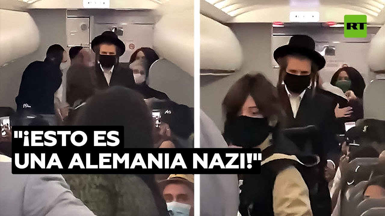 Expulsan a una familia judía del avión porque su bebé no iba con mascarilla