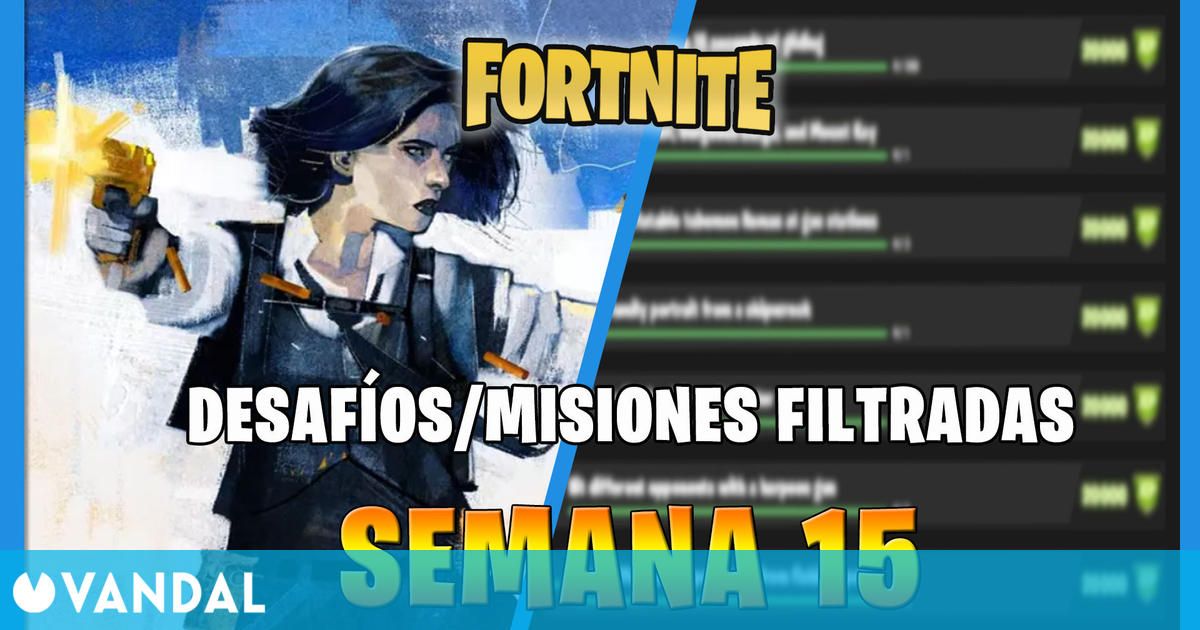 Fortnite: Misiones y desafíos filtrados de la Semana 15