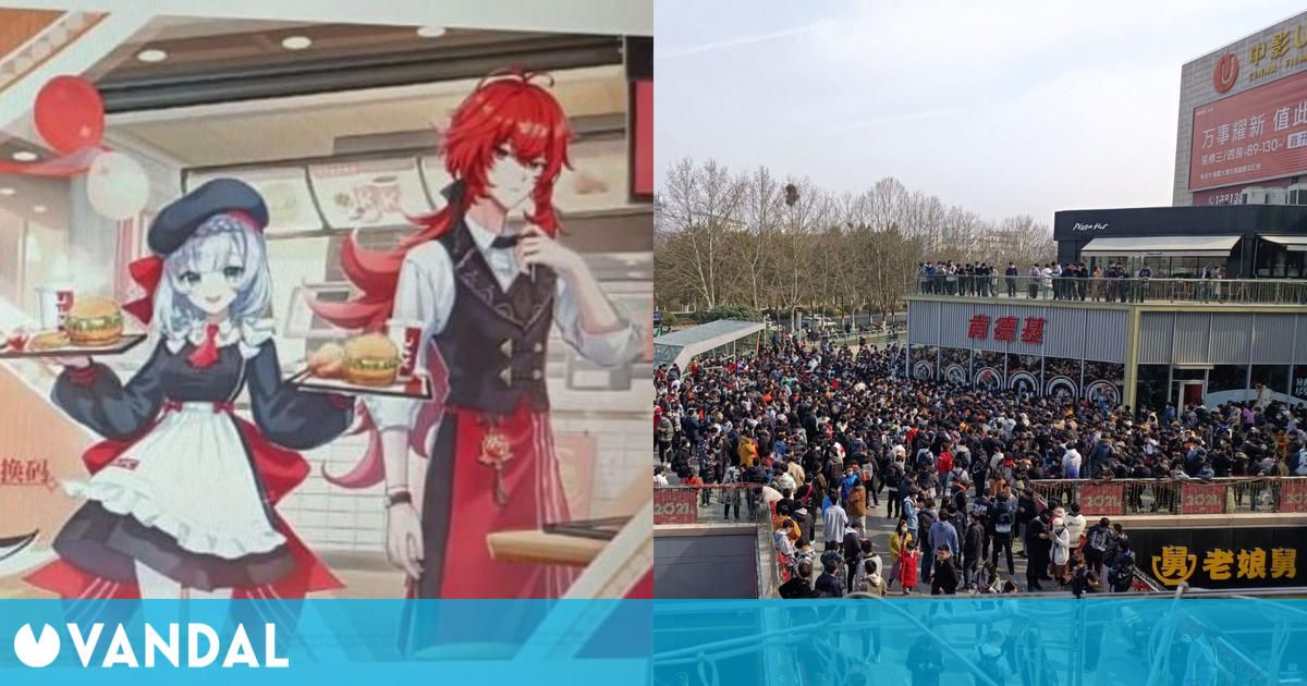 Los fans chinos de Genshin Impact enloquecen por versiones de KFC de Noelle y Diluc