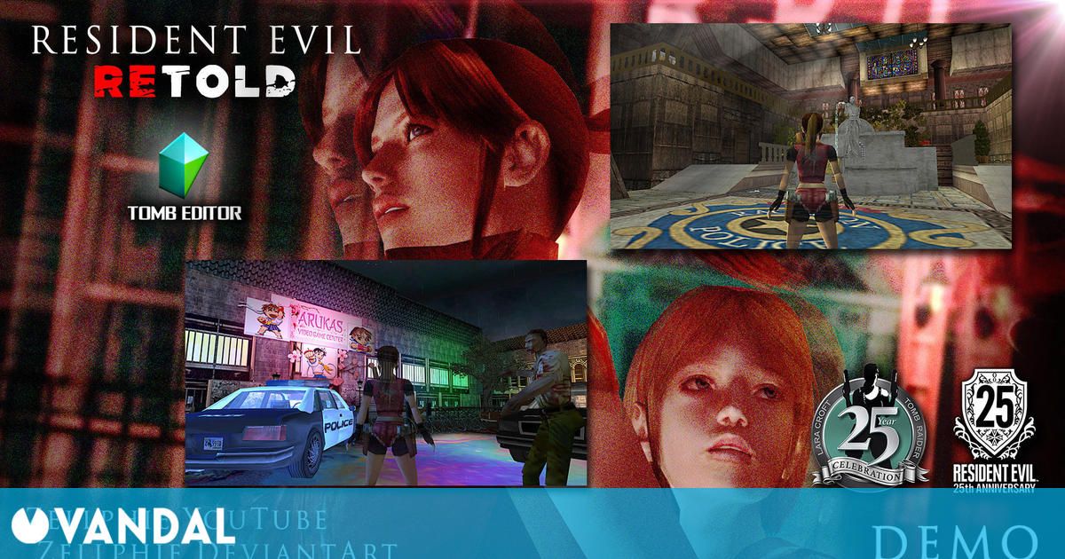 Resident Evil Retold: el mod que lleva RE 2 al motor de Tomb Raider: The Last Revelation