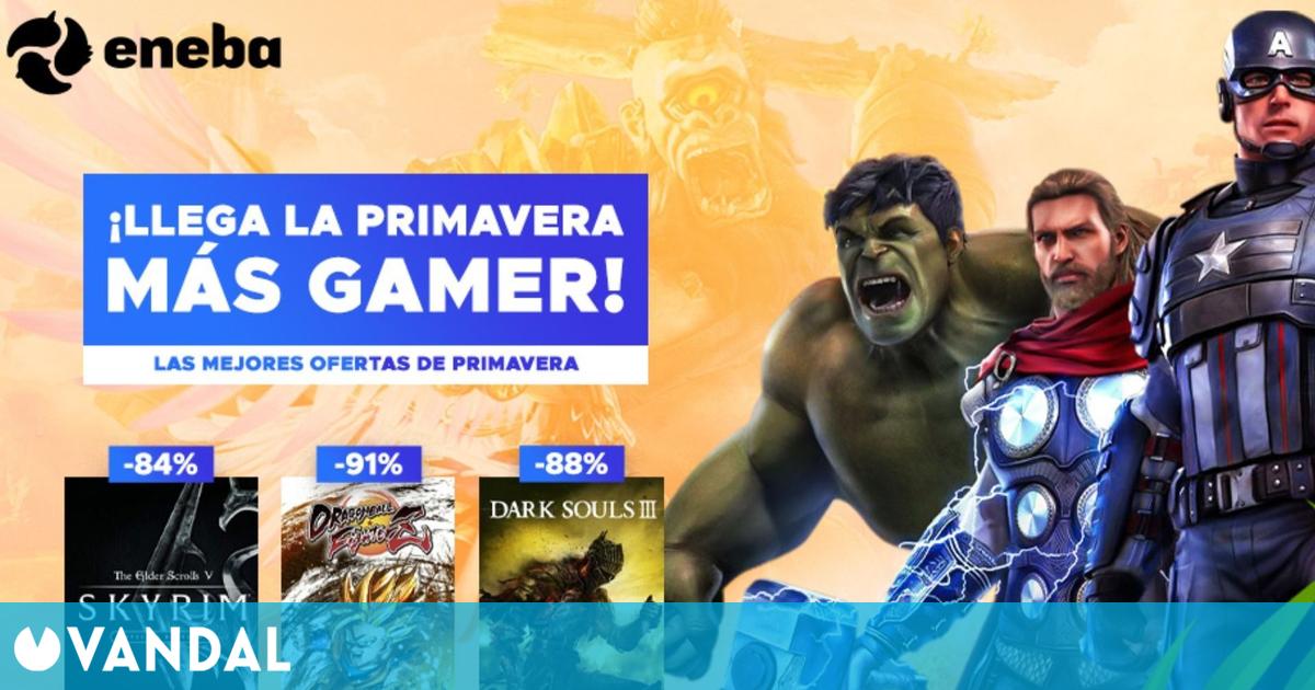 Más de 30 ofertas en juegos de PC y consola en Eneba