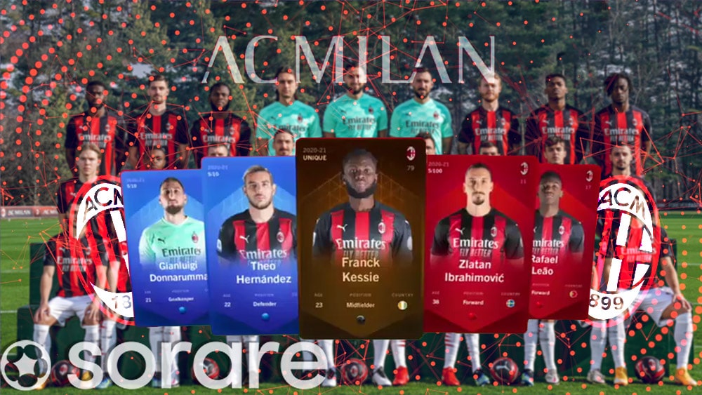 Club de fútbol AC Milan lanza NFT en Ethereum