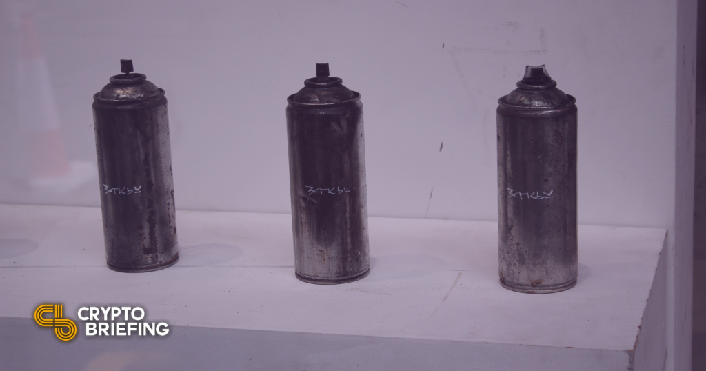Obra de arte original de Banksy quemada, tokenizada como NFT en Ethereum