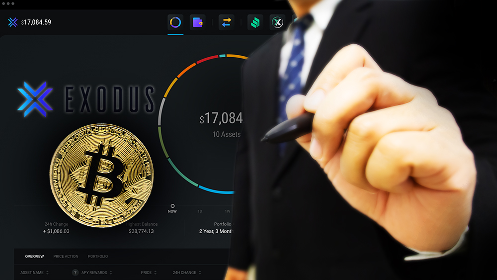Acciones de Exodus Wallet podrían comprarse a través de su cartera de bitcoin
