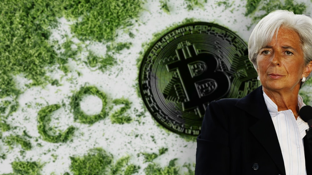 El lado negativo de las criptomonedas es su huella ambiental: Christine Lagarde