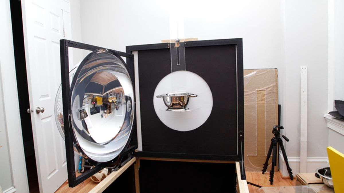 Una solución al problema de los reflejos en objetos brillantes