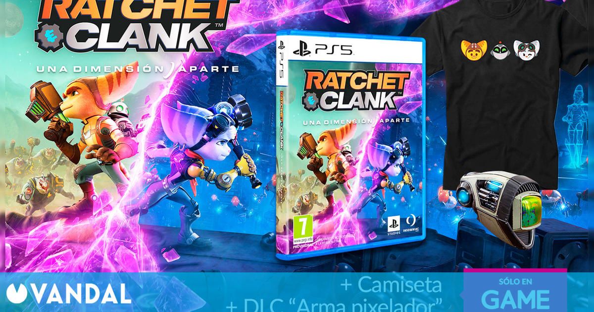 GAME España anuncia los incentivos por reserva de Ratchet & Clank: Una Dimensión Aparte