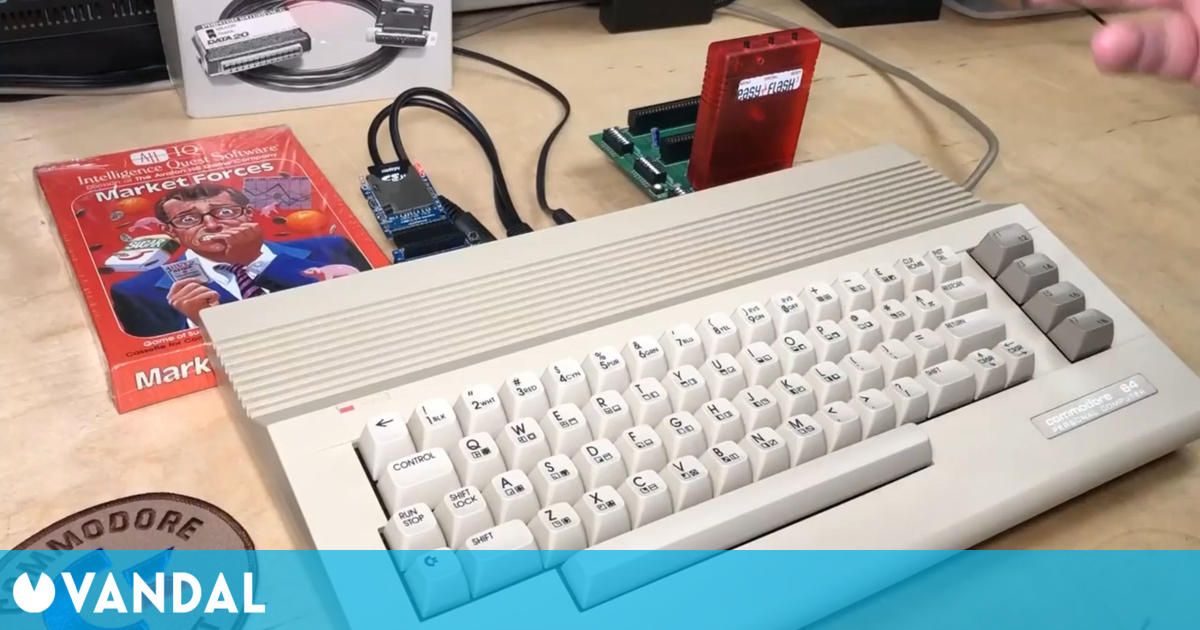 Modifican un Commodore 64 para minar Bitcoin, la reina de las criptomonedas