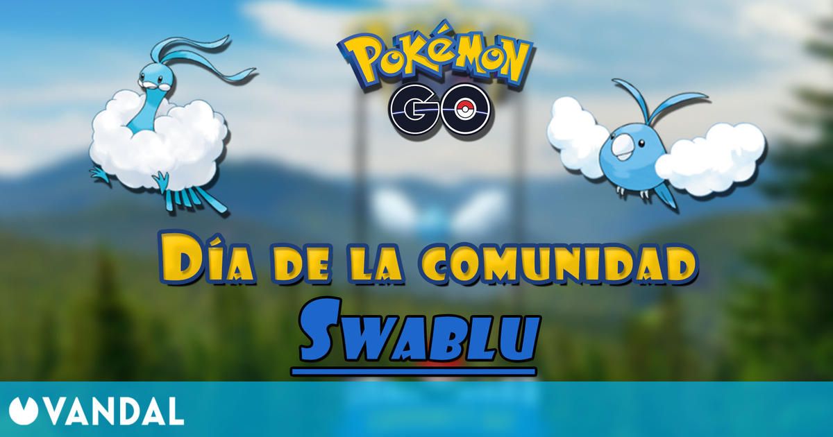Pokémon GO: Día de la Comunidad de Swablu en mayo 2021; fecha y detalles