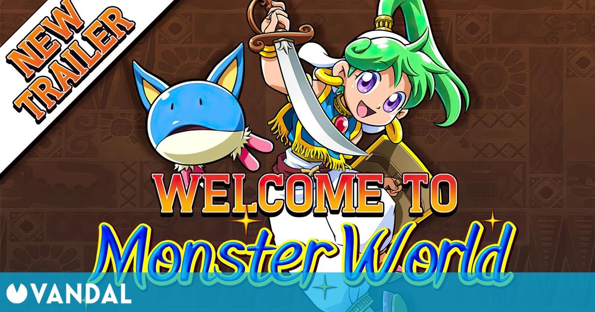 Wonder Boy: Asha in Monster World muestra su jugabilidad en un nuevo tráiler