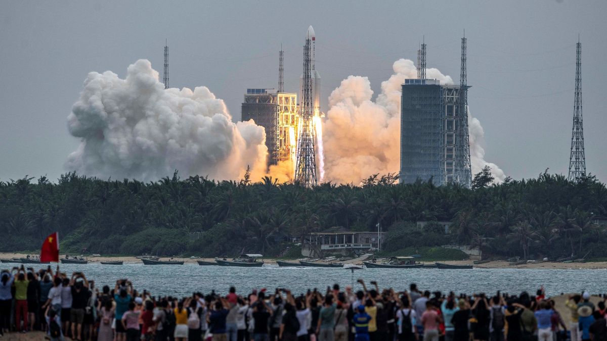 La estación espacial de China ya tiene en órbita su módulo principal