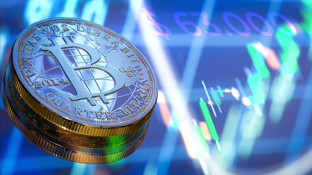 Bitcoin repunta 6% y supera los USD 63.000 en nuevo máximo histórico