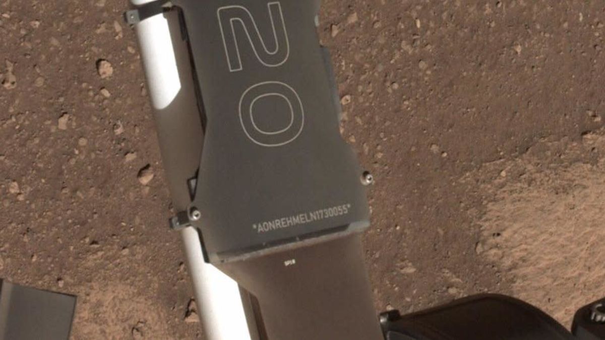 Qué significa el número de bastidor que la NASA grabó en el rover Perseverance