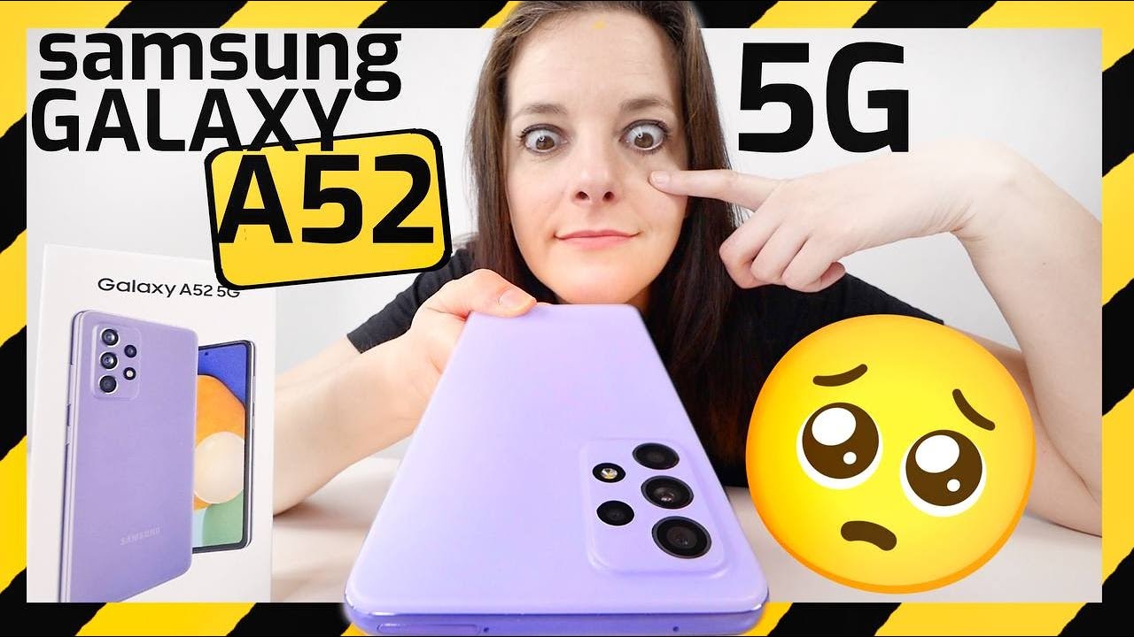 OJO CUIDAO Samsung Galaxy A52 5G unboxing