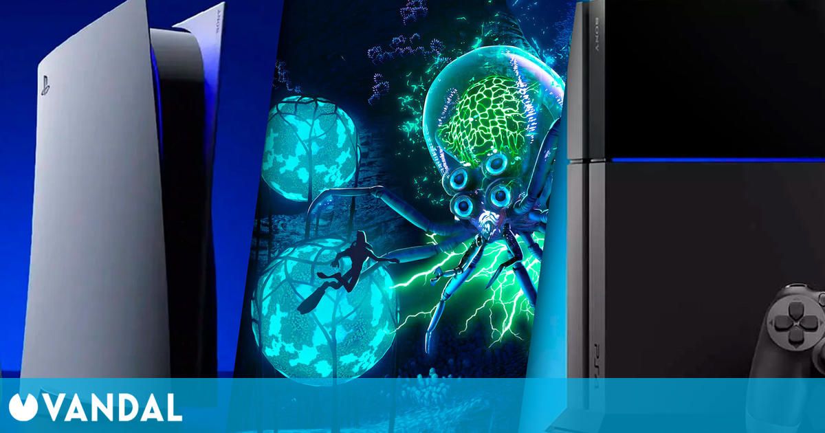 La instalación de Subnautica en PS5 ocupa un 30 % del tamaño de PS4