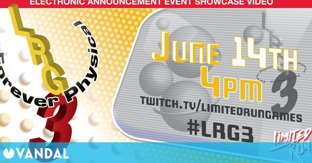 Limited Run Games tendrá conferencia del E3: anunciará más de 25 juegos en físico