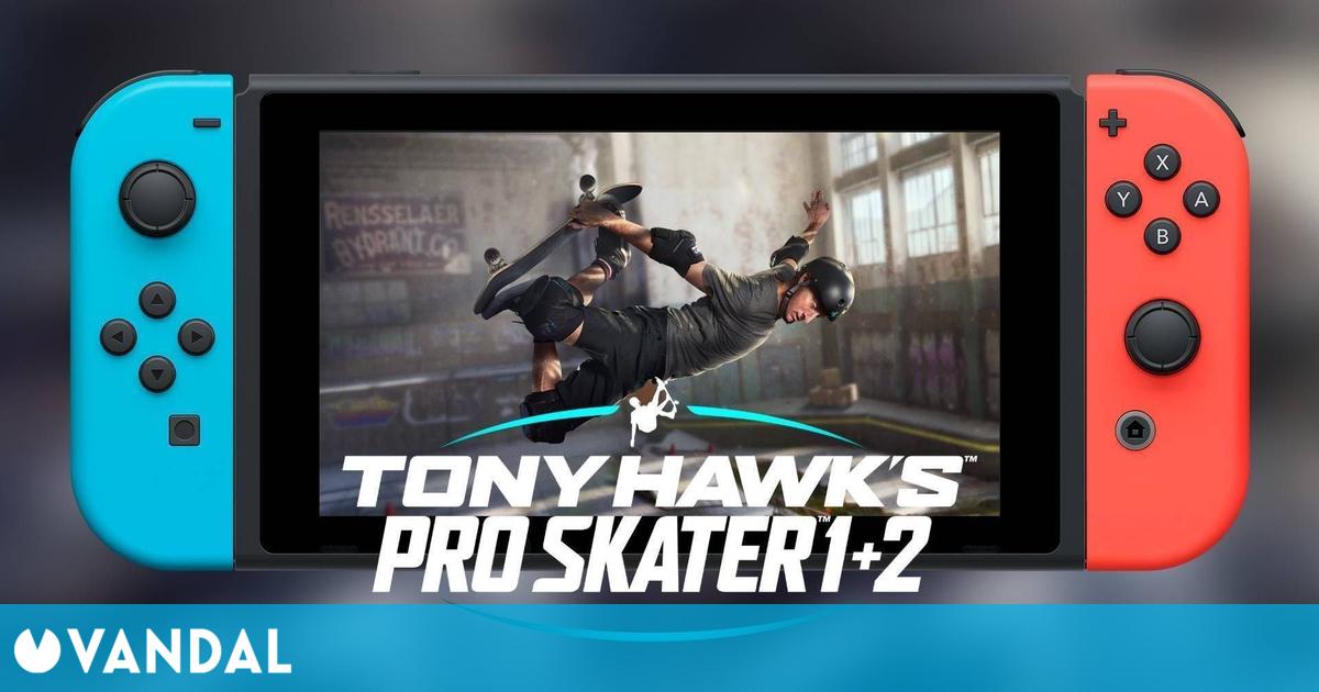 Tony Hawk’s Pro Skater 1 + 2 confirma su lanzamiento en Switch para el 25 de junio