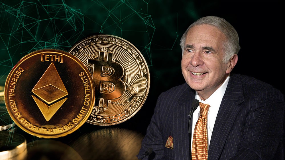 El multimillonario Carl Icahn planea invertir USD 1.000 millones en bitcoin y ether