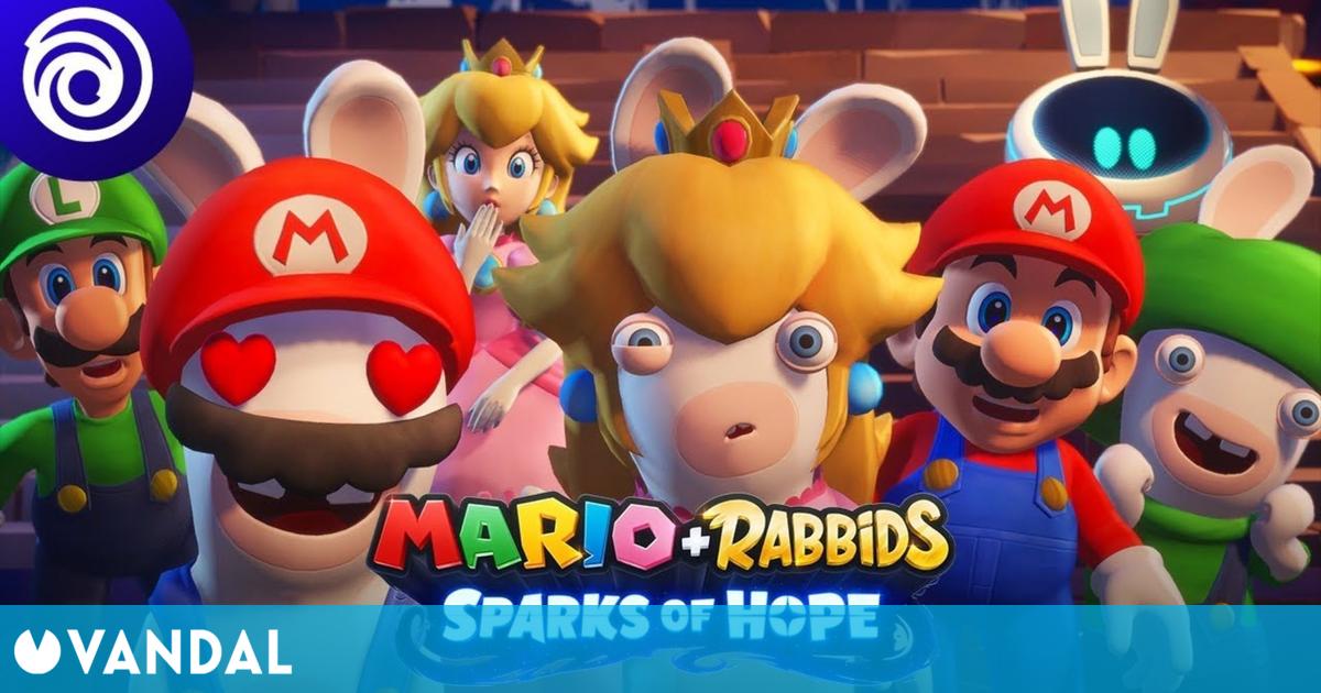 Mario + Rabbids Sparks of Hope presenta su primer tráiler y gameplay