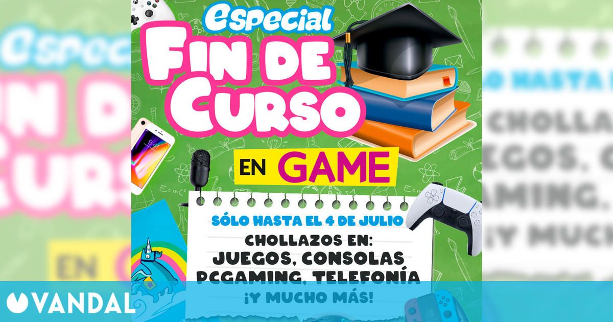 GAME España da comienzo a las ofertas de fin de curso en juegos, consolas y PC Gaming