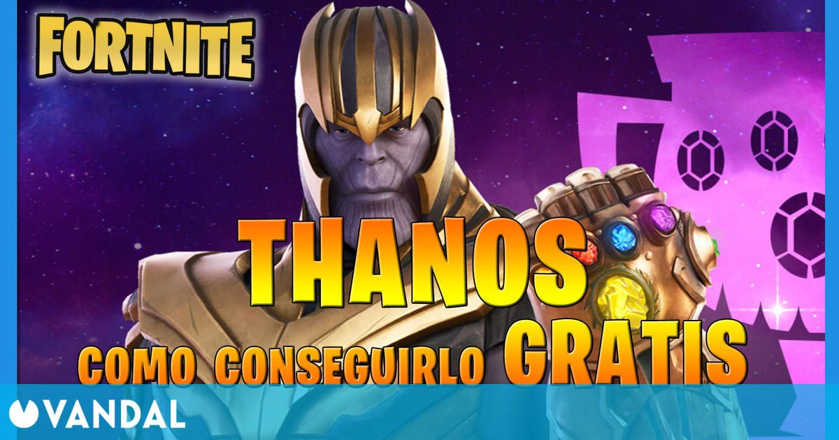Fortnite: Cómo conseguir a Thanos gratis