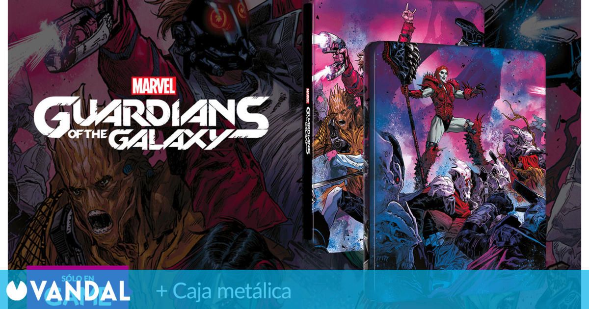 Reserva Marvel’s Guardians of the Galaxy en GAME para llevarte una steelbook exclusiva