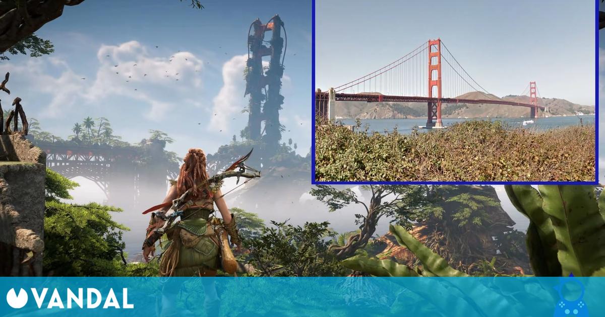 Horizon Forbidden West: comparan la San Francisco del juego con la ciudad real