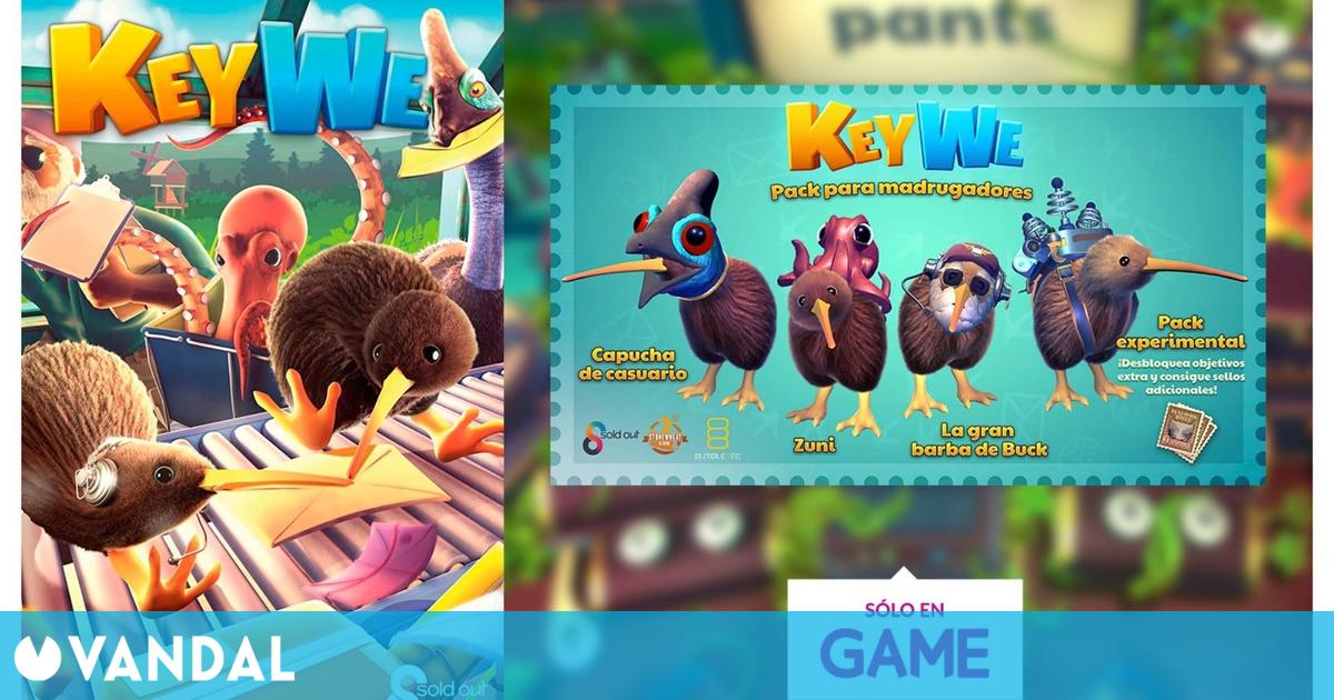 El divertido KeyWe ya se puede reservar en GAME con DLC exclusivo de regalo