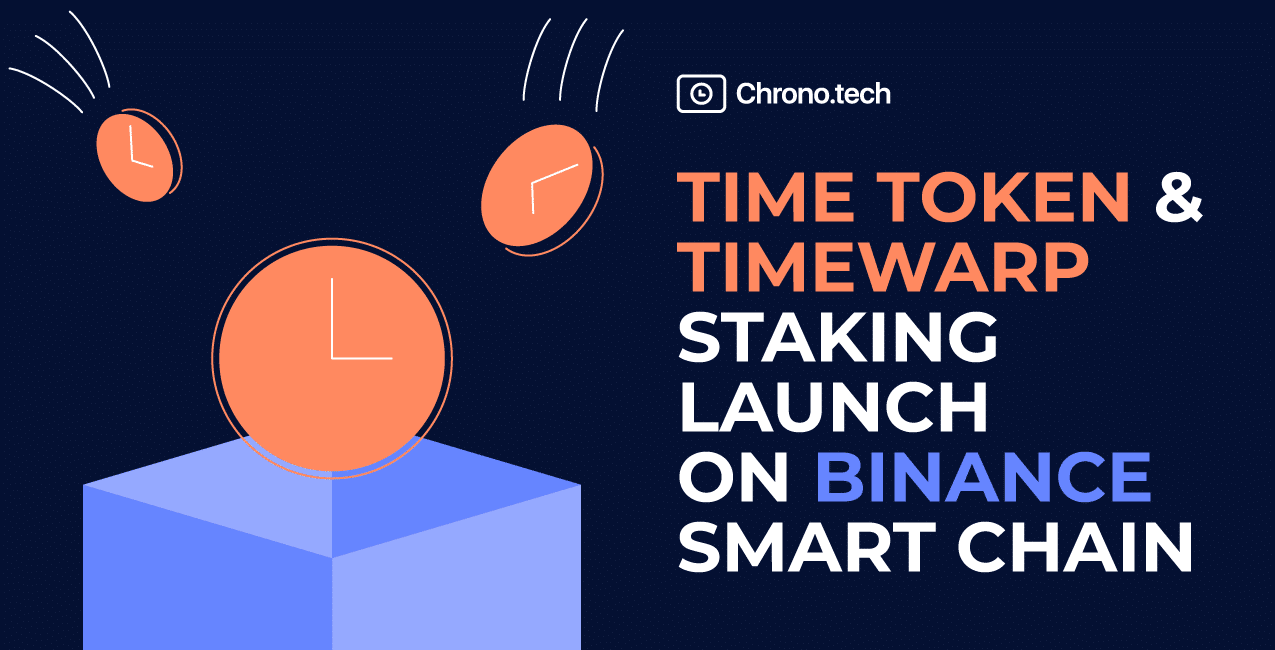 TimeWarp y TIME, el token nativo de Chrono.tech, se lanzan en Binance Smart Chain