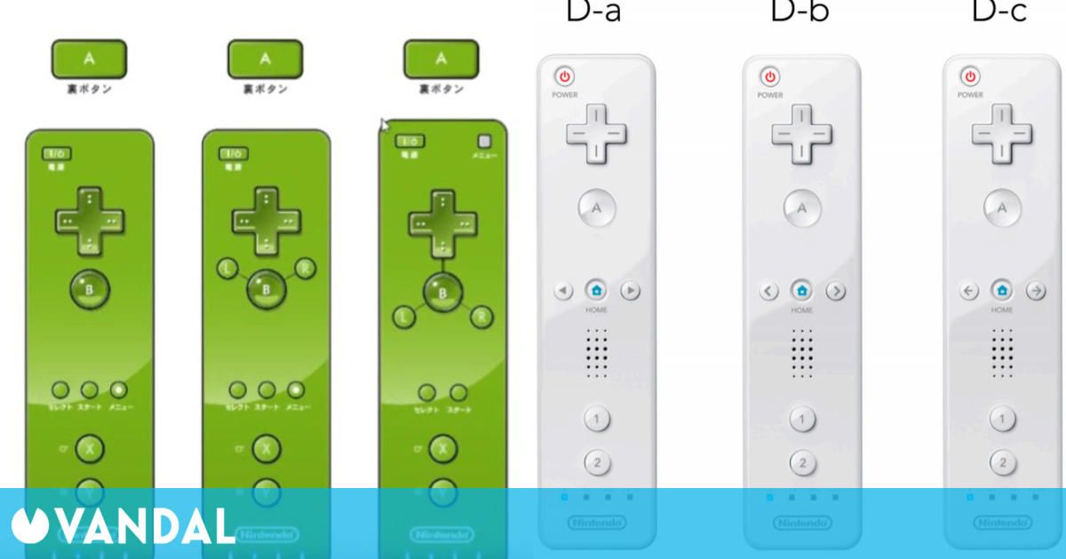 Revelados los primeros diseños para el Wiimote, el mando de Nintendo Wii