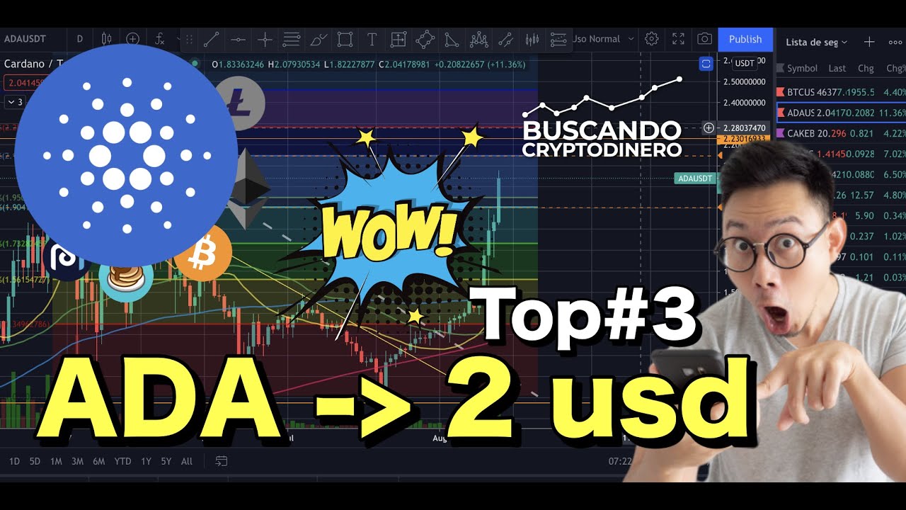 🔵 Cardano "ADA" en 2 usd… WOW !!! + 13 monedas y 2 Rifas !!