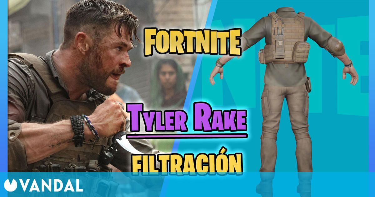 Tyler Rake filtrado en Fortnite: ¿Chris Hemsworth llegará próximamente?