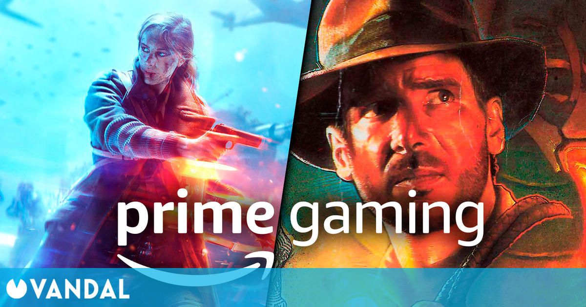 Battlefield 5, Indiana Jones, Planet Alpha y otros cinco juegos gratis en Prime Gaming