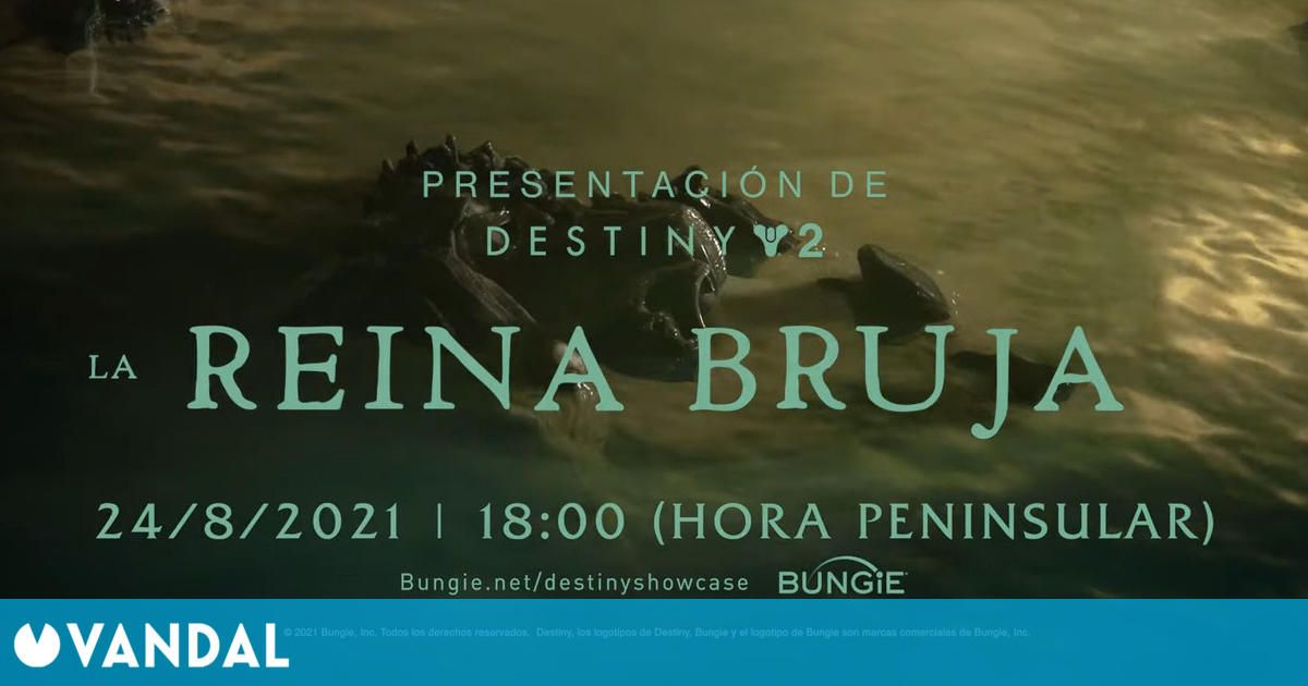 Sigue aquí la presentación de Destiny 2: La Reina Bruja a partir de las 18:00