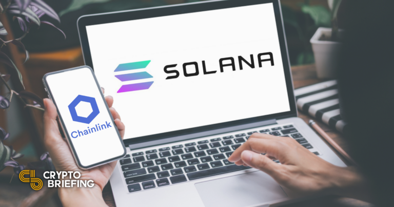 Solana integra Chainlink para ofrecer precios de criptomonedas