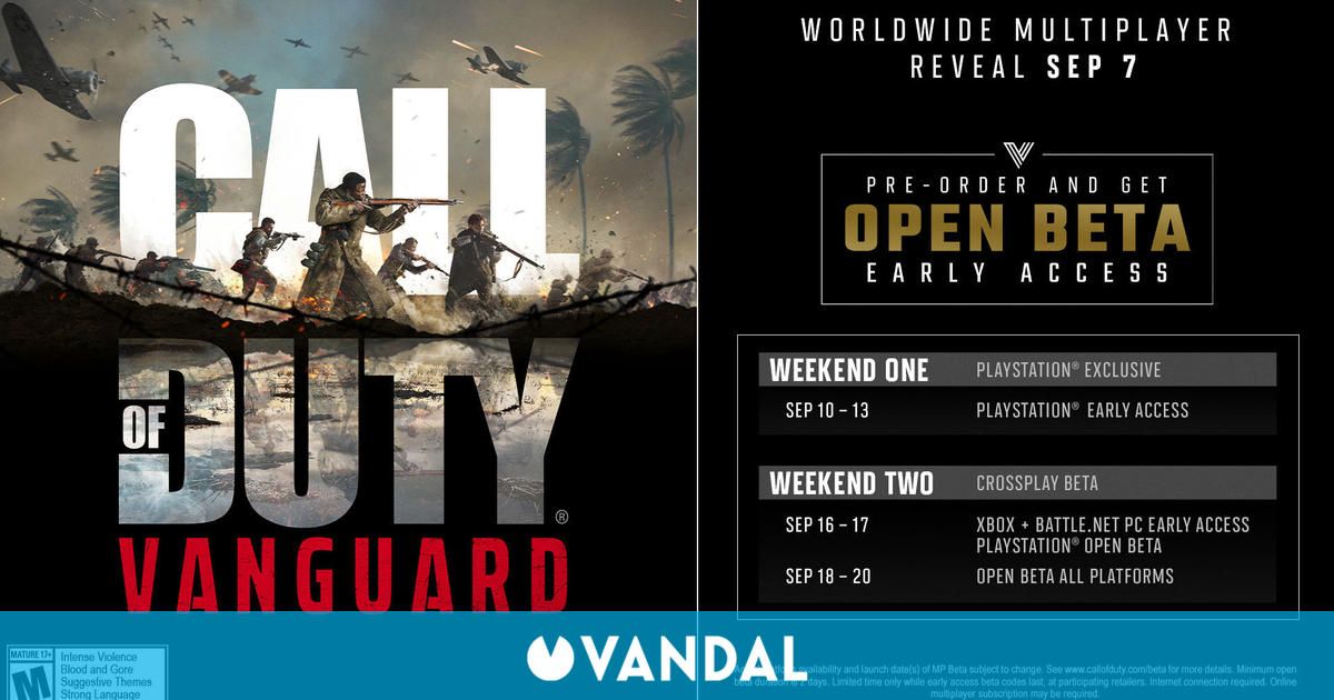 Call of Duty Vanguard detalla su beta y anuncia cambios respecto a la alfa