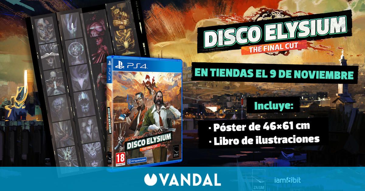 Disco Elysium: The Final Cut tendrá dos ediciones físicas para PS4 y PS5 a finales de año