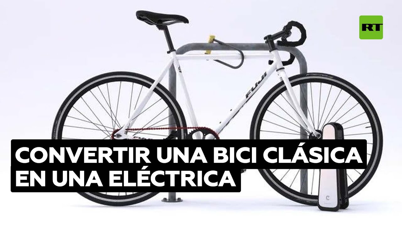 Dispositivo portátil convierte en eléctrica a una bicicleta convencional @RT Play en Español