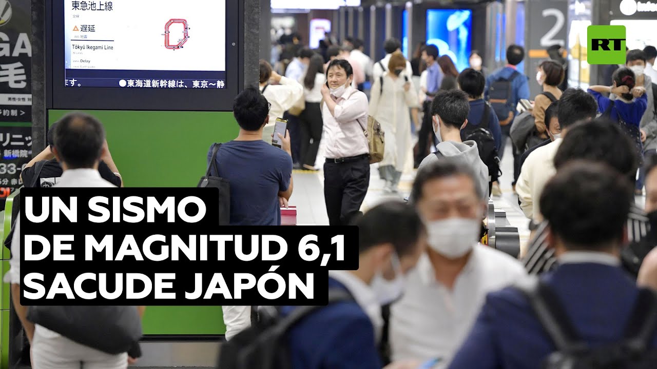 Un sismo de magnitud 6,1 se produce en Japón