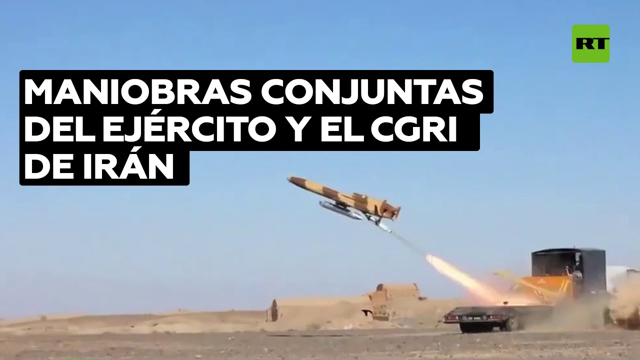 Irán inicia maniobras de defensa aérea a gran escala en medio del desierto