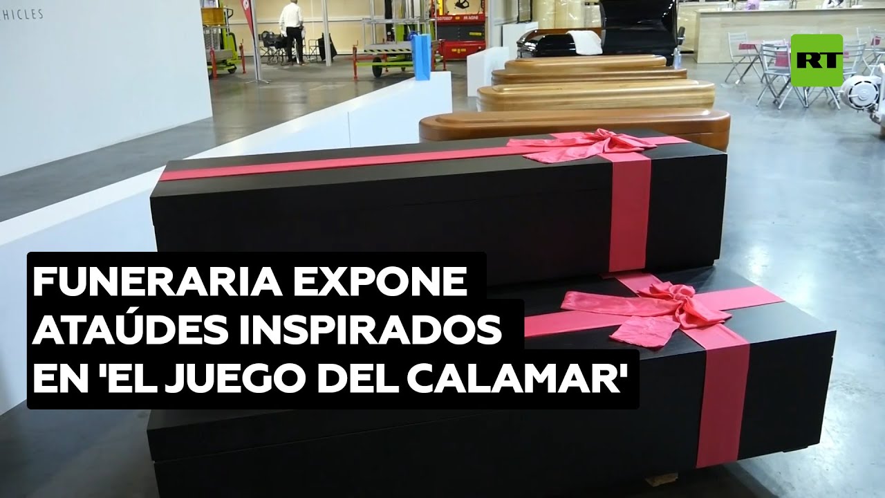 Fabrican ataúdes inspirados en 'El juego del calamar' @RT Play en Español