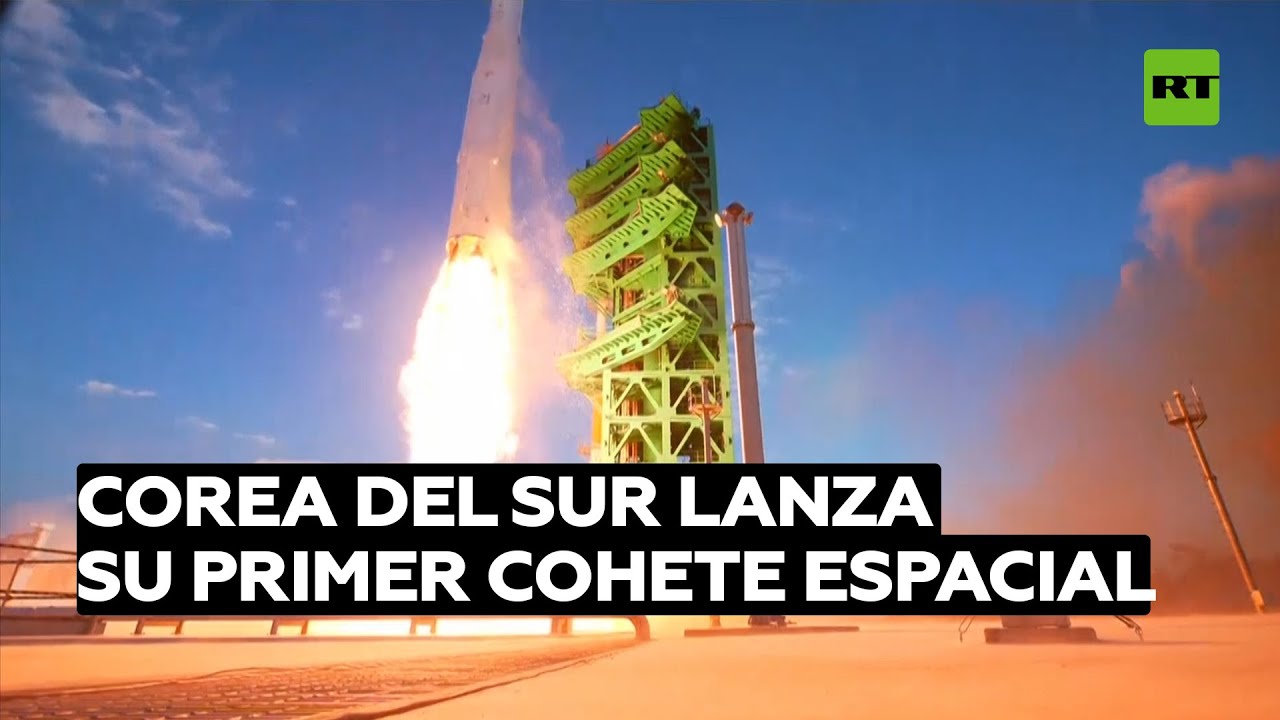 Corea del Sur lanza su primer cohete espacial de producción nacional @RT Play en Español