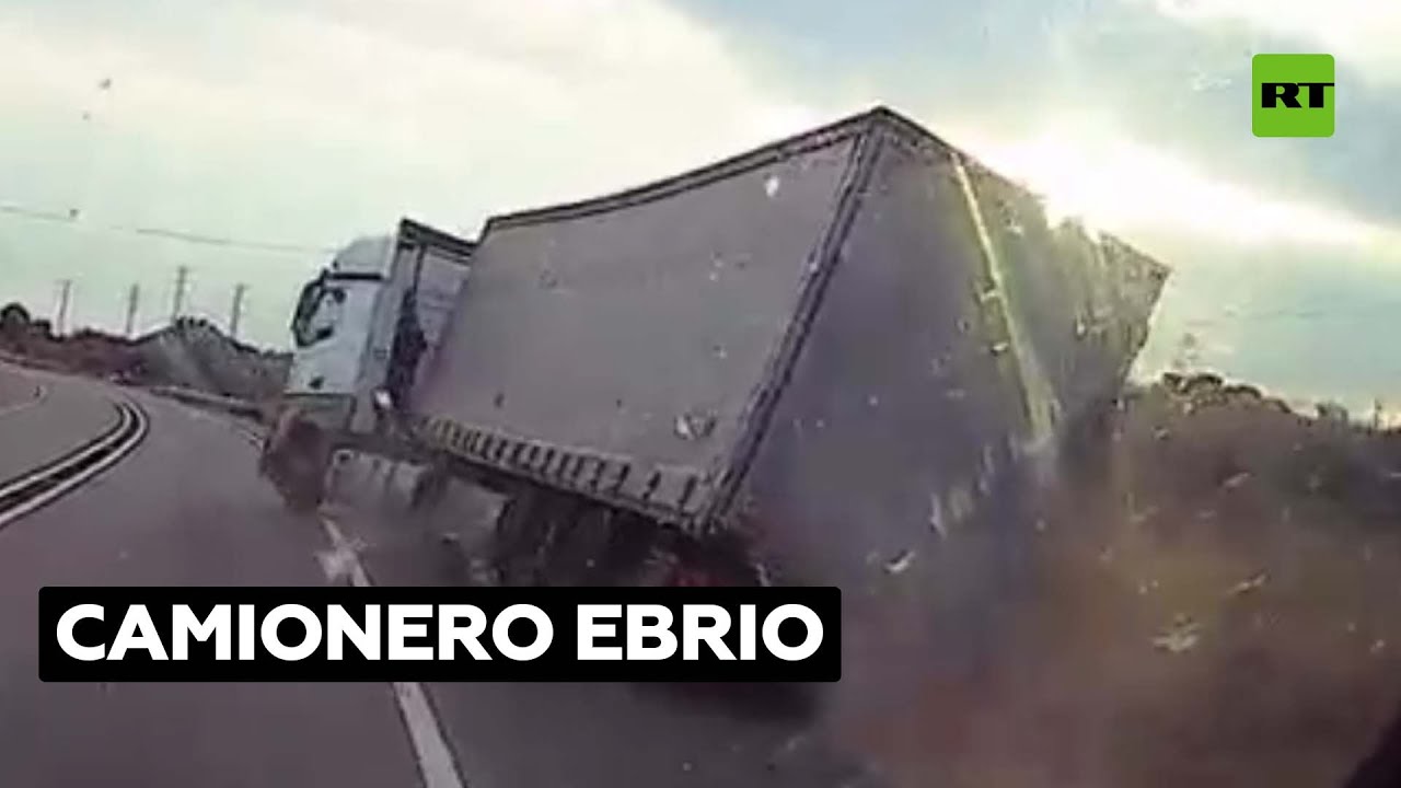 Camionero detenido en España por conducir de forma temeraria sextuplicando la tasa de alcoholemia