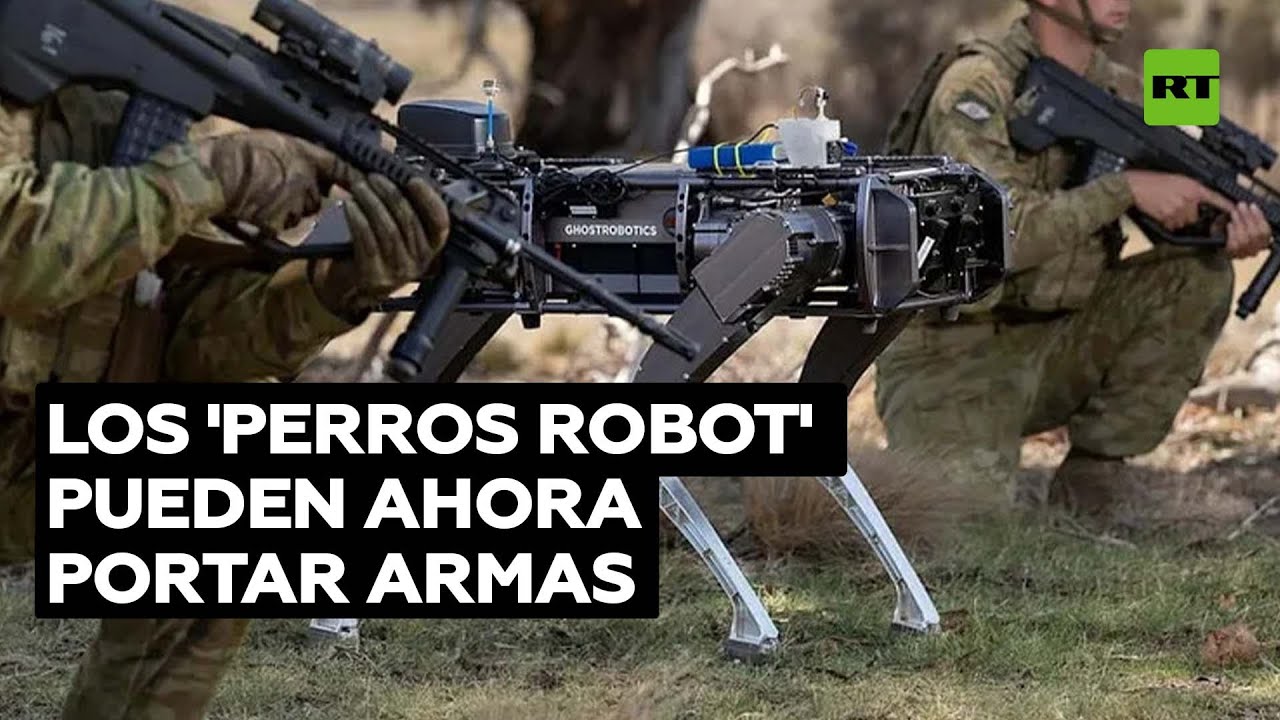Los robots cuadrúpedos autónomos ahora pueden portar un rifle @RT Play en Español