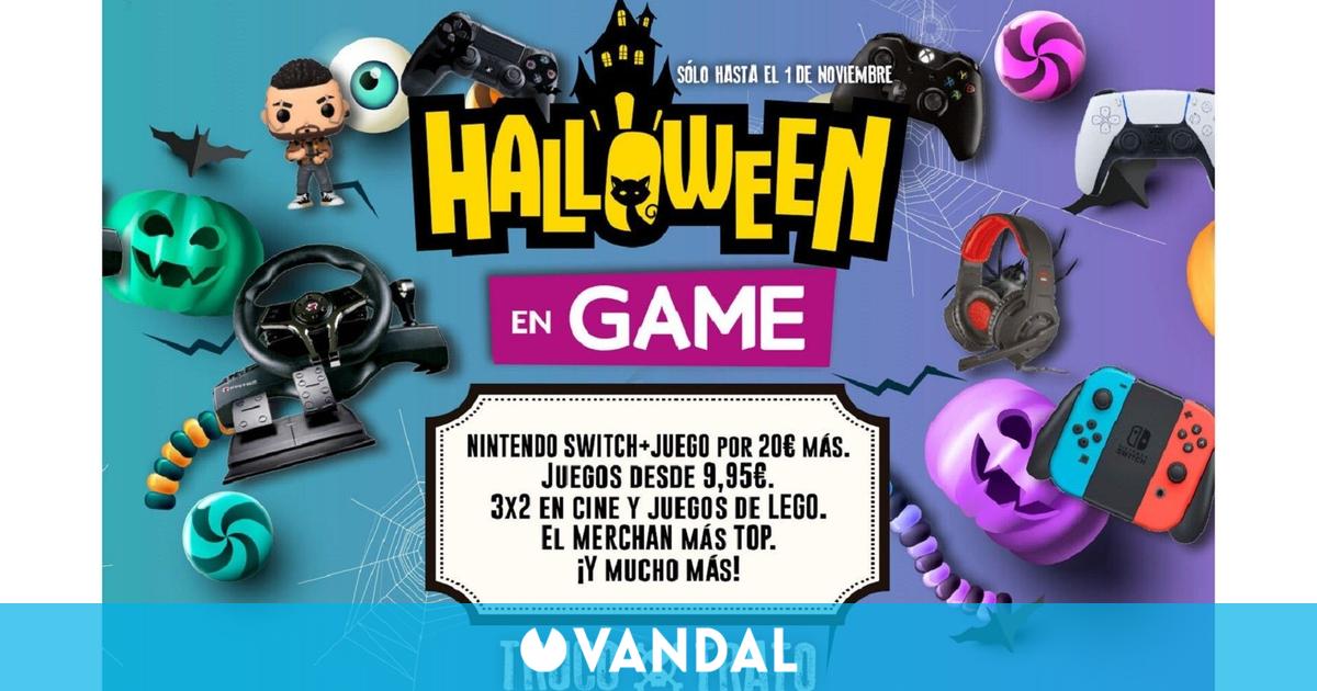 GAME despliega sus rebajas de Halloween en juegos, accesorios, cine y más